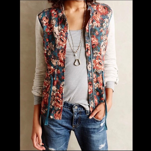 Anthropologie Saturday Sunday Zipped Sweater - Picture 1 of 4